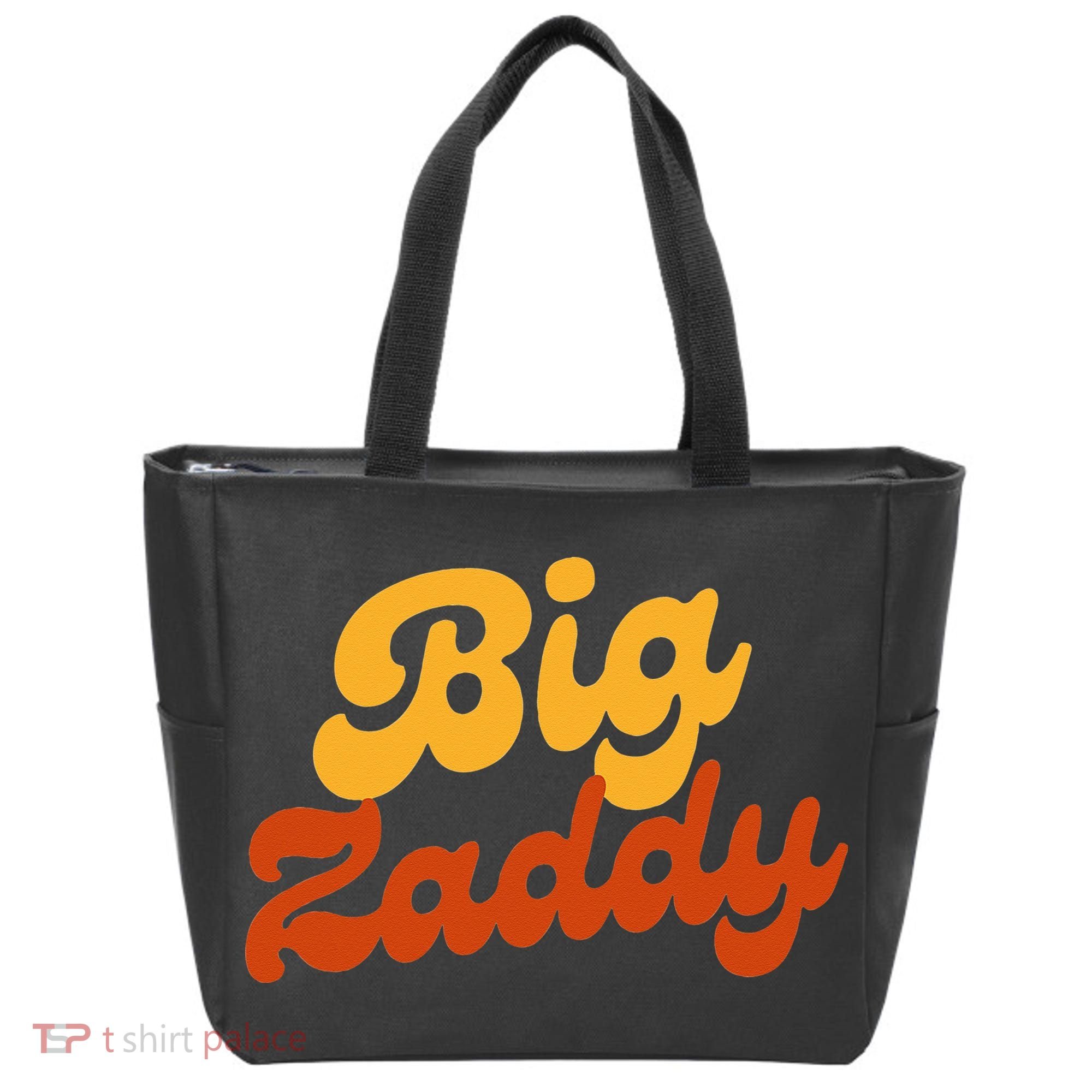 Big Zaddy Fathers Day Gift Present Retro style Tote Bag