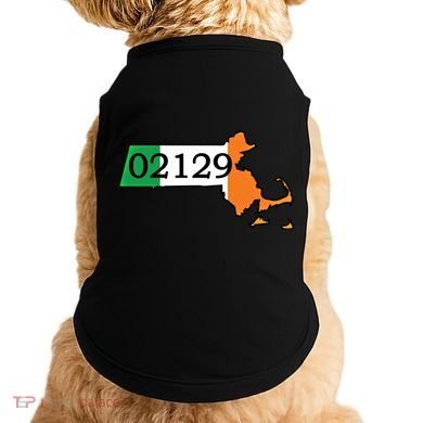 Charlestown 02129 Irish Flag Great Gift Doggie Tank