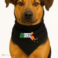 Charlestown 02129 Irish Flag Great Gift USA-Made Doggie Bandana thumb 1
