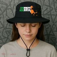 Charlestown 02129 Irish Flag Great Gift Bucket Hat thumb 3