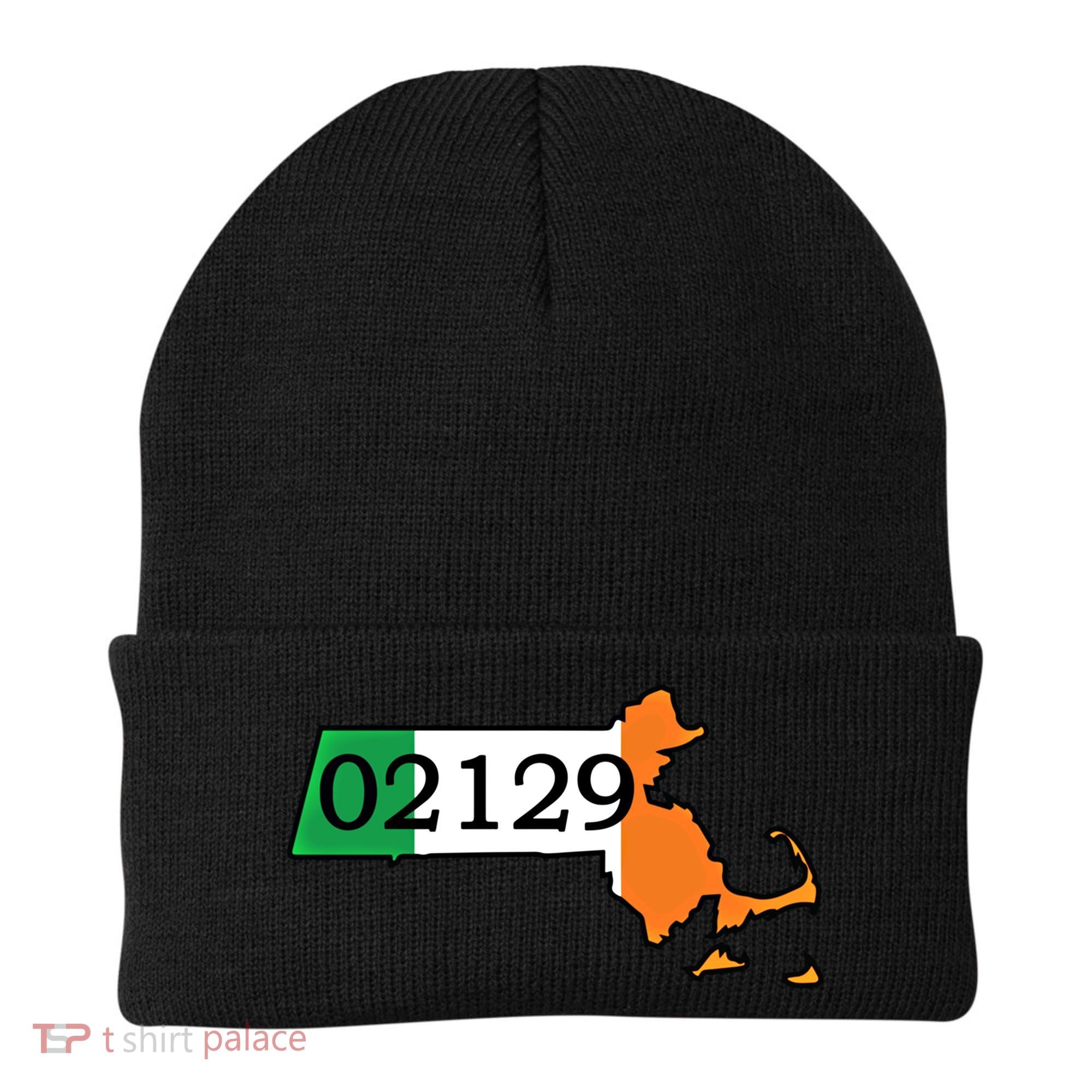 Charlestown 02129 Irish Flag Great Gift Beanie