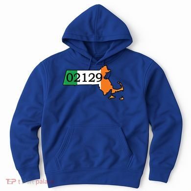 Charlestown 02129 Irish Flag Great Gift Hoodie