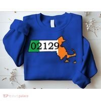 Charlestown 02129 Irish Flag Great Gift Sweatshirt thumb 2