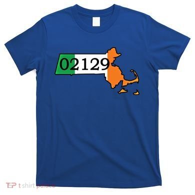 Charlestown 02129 Irish Flag Great Gift T-Shirt