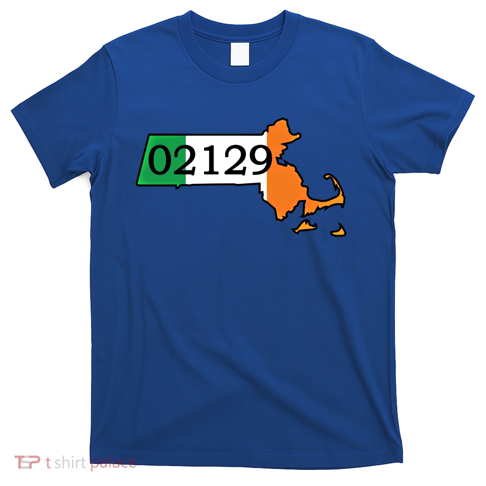 Charlestown 02129 Irish Flag Great Gift T-Shirt