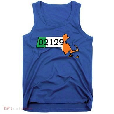 Charlestown 02129 Irish Flag Great Gift Tank Top