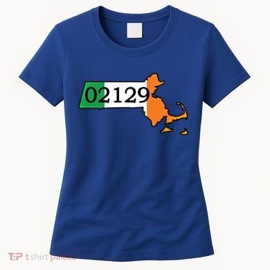 Charlestown 02129 Irish Flag Great Gift Women's T-Shirt