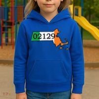 Charlestown 02129 Irish Flag Great Gift Kids Hoodie thumb 3