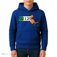 Charlestown 02129 Irish Flag Great Gift Kids Hoodie thumb 4