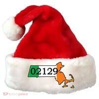 Charlestown 02129 Irish Flag Great Gift Santa Hat thumb 0