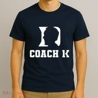 Coach 1K 1000 Wins Basketball College Font 1 K T-Shirt thumb 3