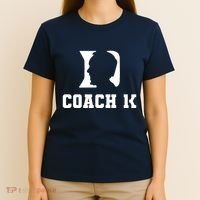 Coach 1K 1000 Wins Basketball College Font 1 K T-Shirt thumb 4