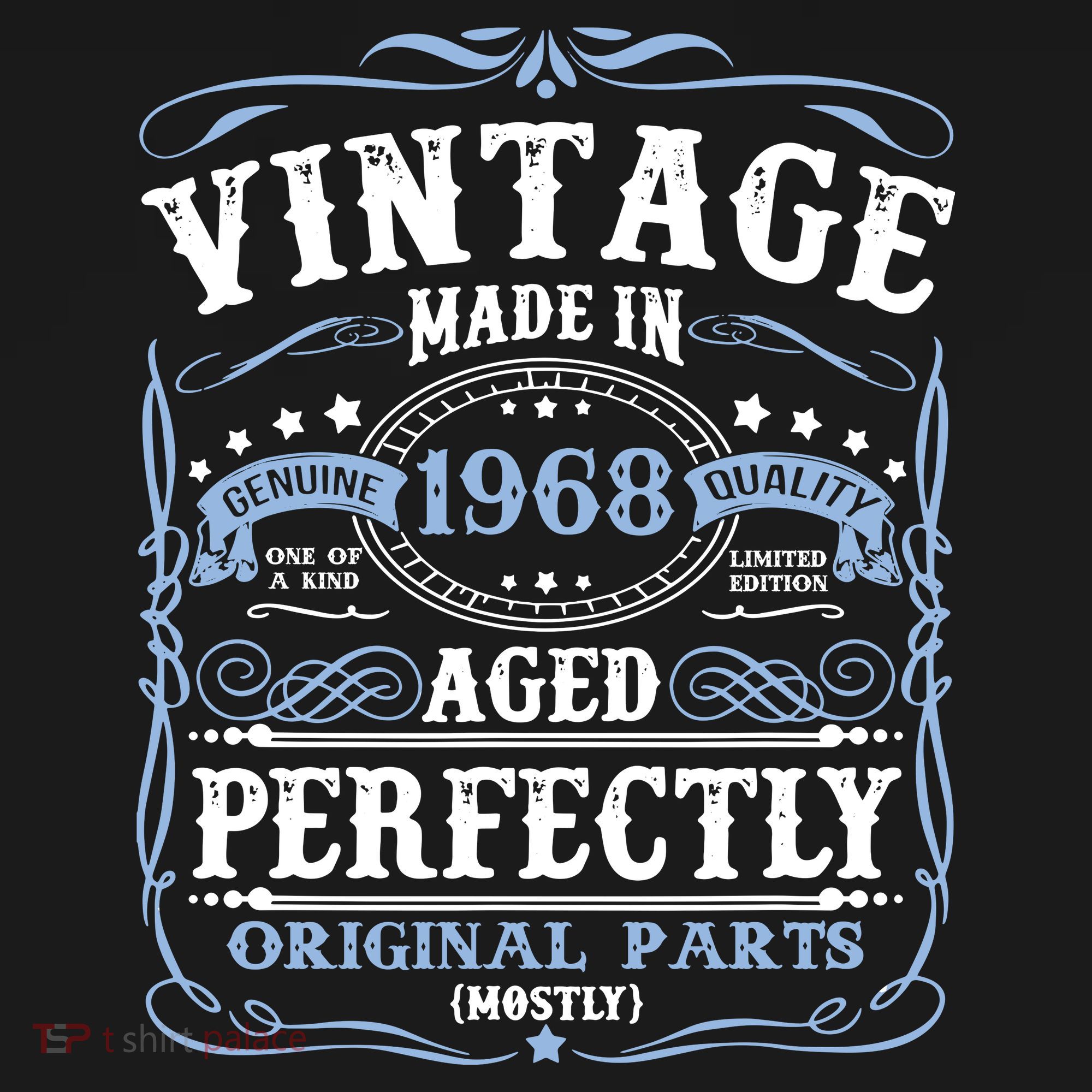 Classic 1968 Birthday Gift Pajama Set