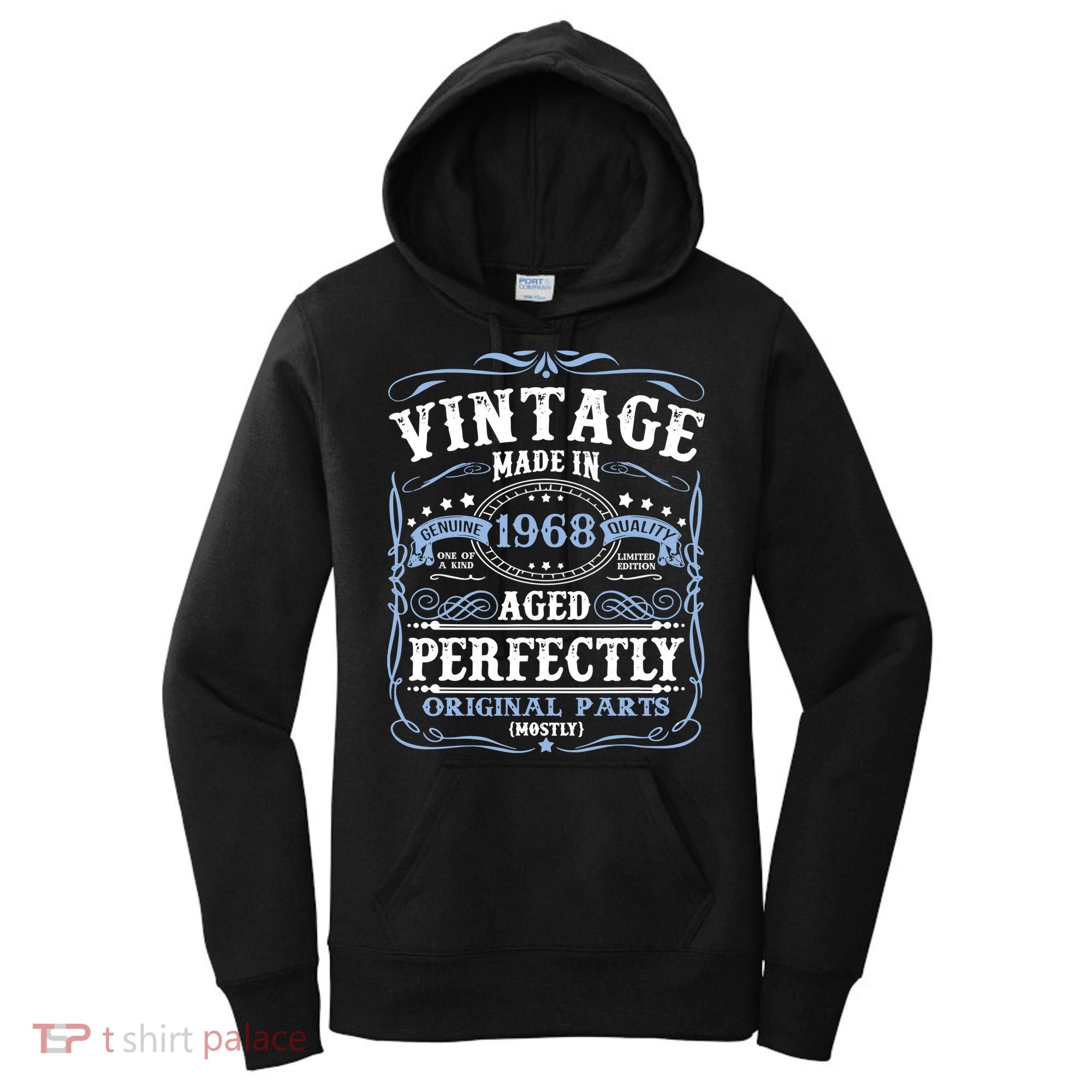Classic 1968 Birthday Gift Women's Hoodie