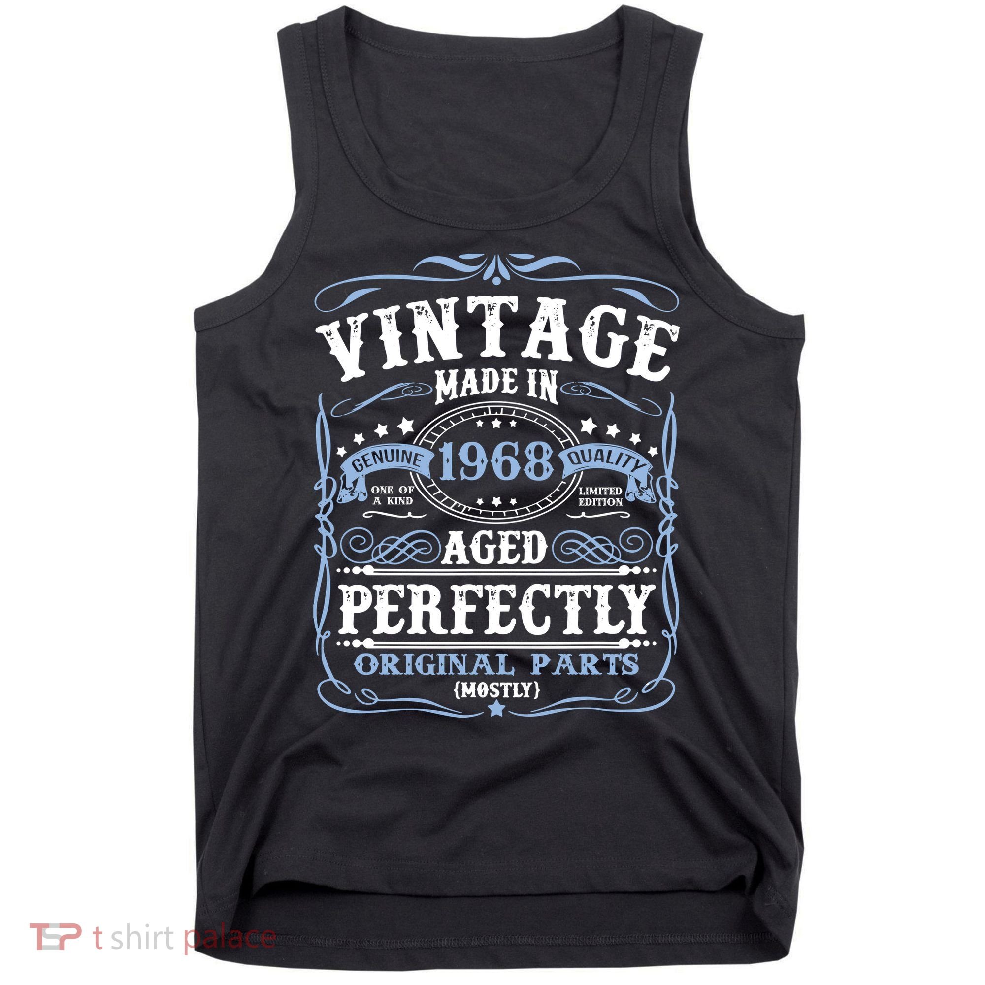 Classic 1968 Birthday Gift Tank Top