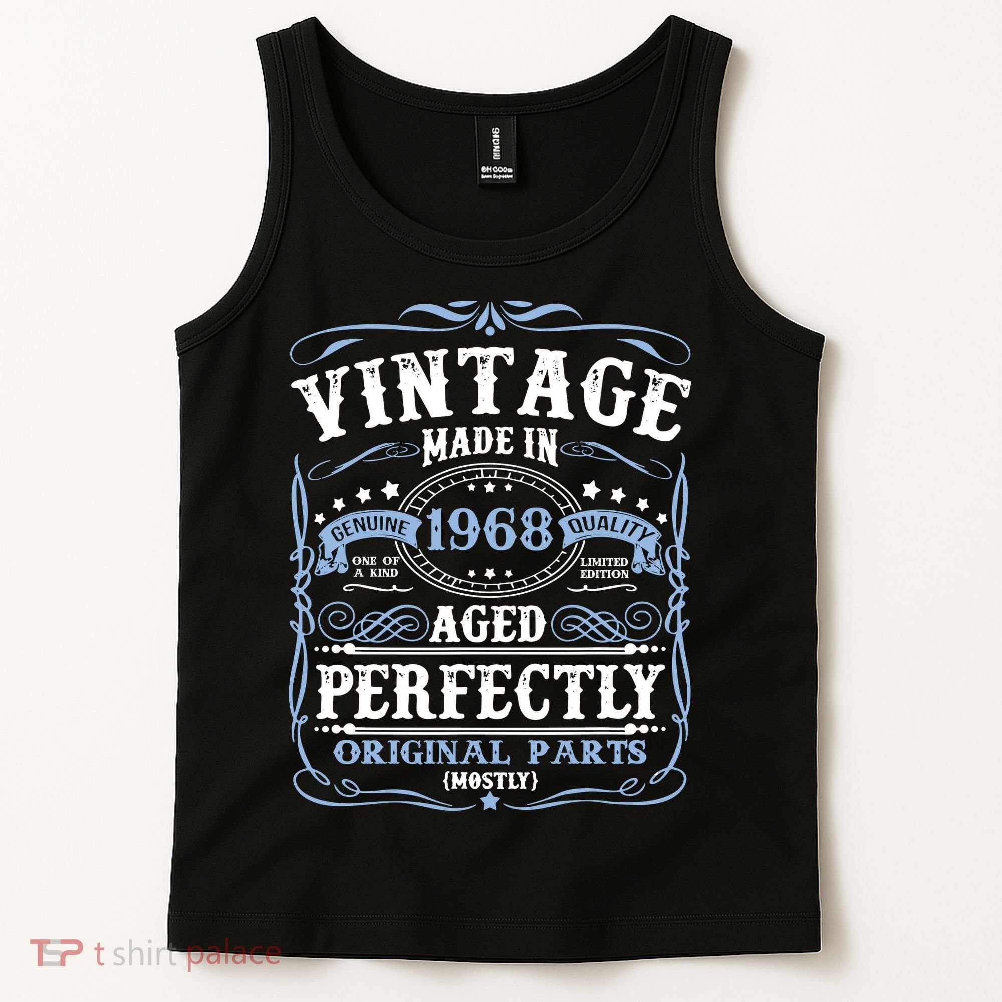Classic 1968 Birthday Gift Tank Top