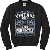 Classic 1968 Birthday Gift Kids Sweatshirt thumb 0