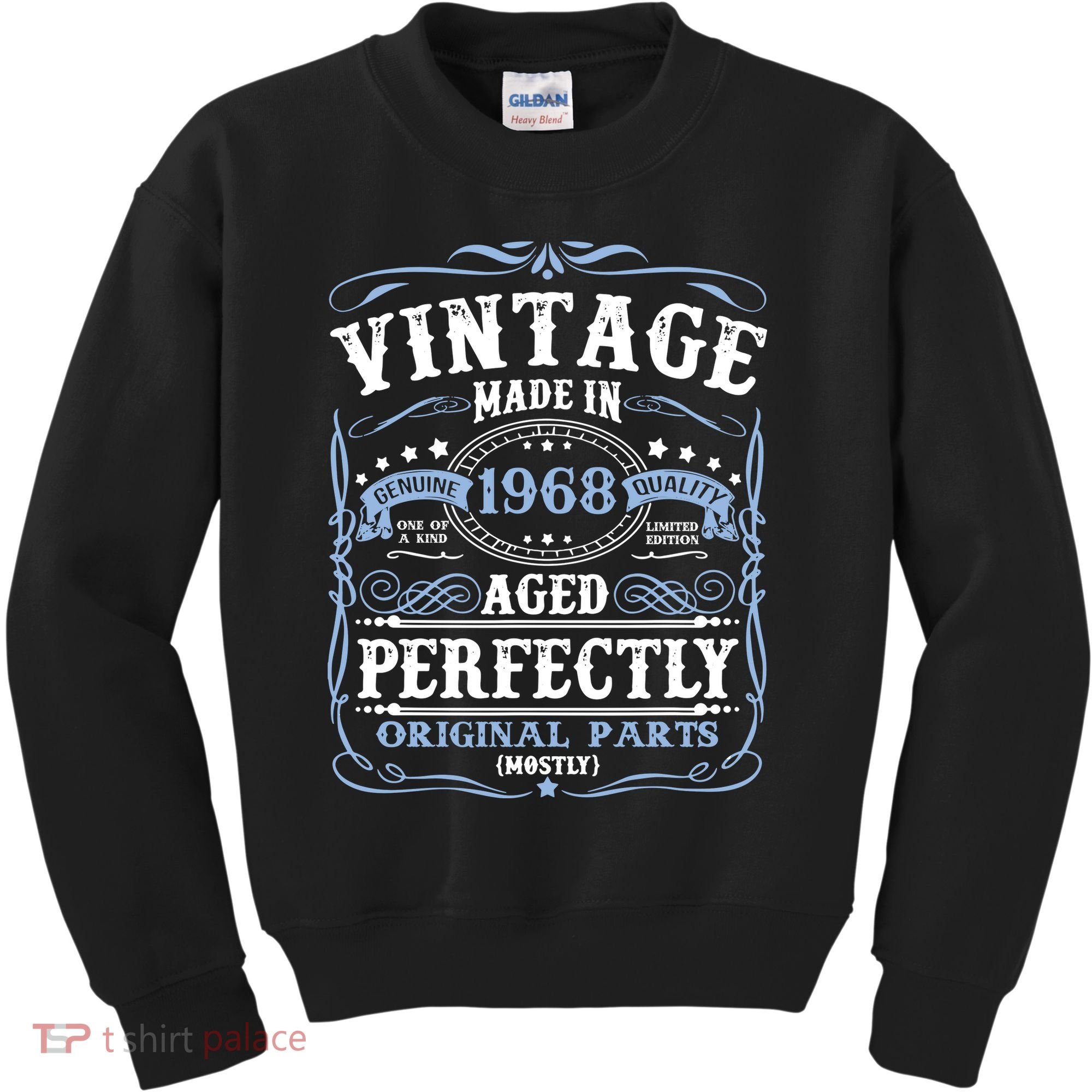 Classic 1968 Birthday Gift Kids Sweatshirt