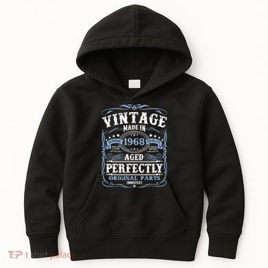 Classic 1968 Birthday Gift Kids Hoodie