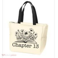 Cute 13th Birthday Chapter 13 Nager Book Lover Tote Bag thumb 3