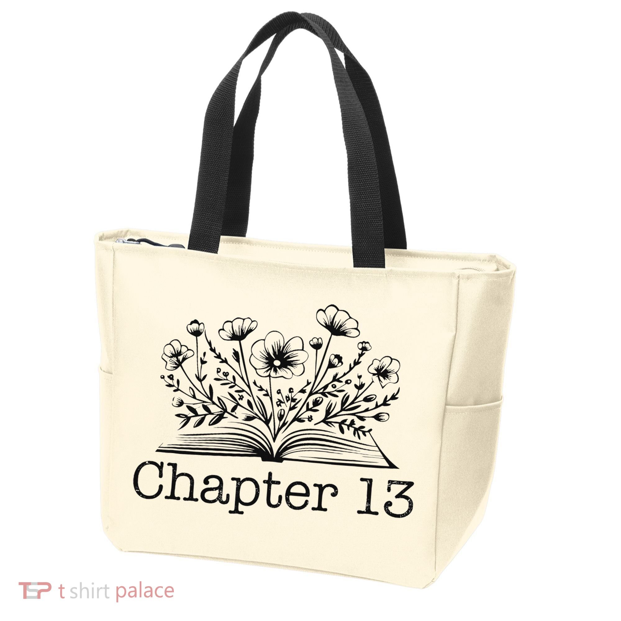 Cute 13th Birthday Chapter 13 Nager Book Lover Tote Bag