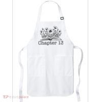 Cute 13th Birthday Chapter 13 Nager Book Lover Apron thumb 0