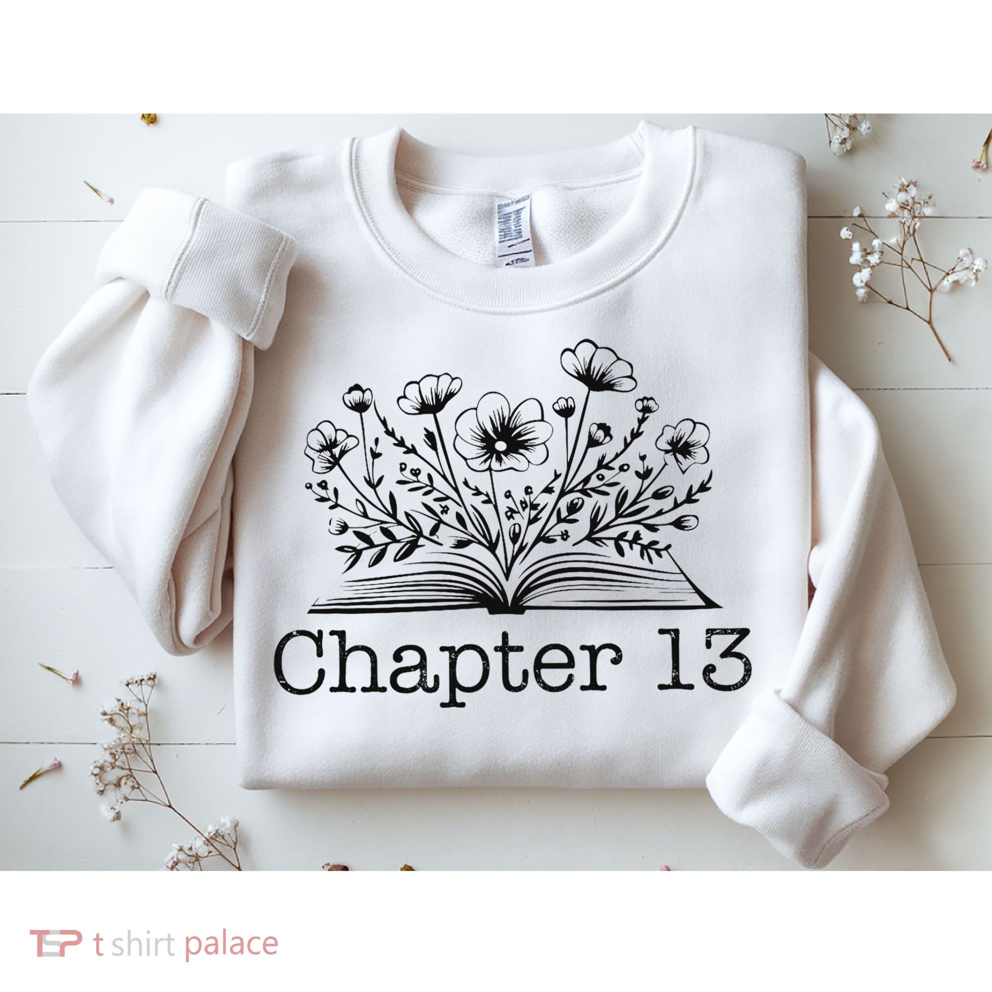 Cute 13th Birthday Chapter 13 Nager Book Lover Sweatshirt
