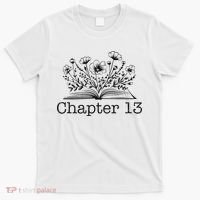 Cute 13th Birthday Chapter 13 Nager Book Lover T-Shirt thumb 0