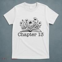 Cute 13th Birthday Chapter 13 Nager Book Lover T-Shirt thumb 5