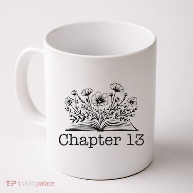 Cute 13th Birthday Chapter 13 Nager Book Lover Coffee Mug