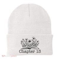 Cute 13th Birthday Chapter 13 Nager Book Lover Beanie thumb 0