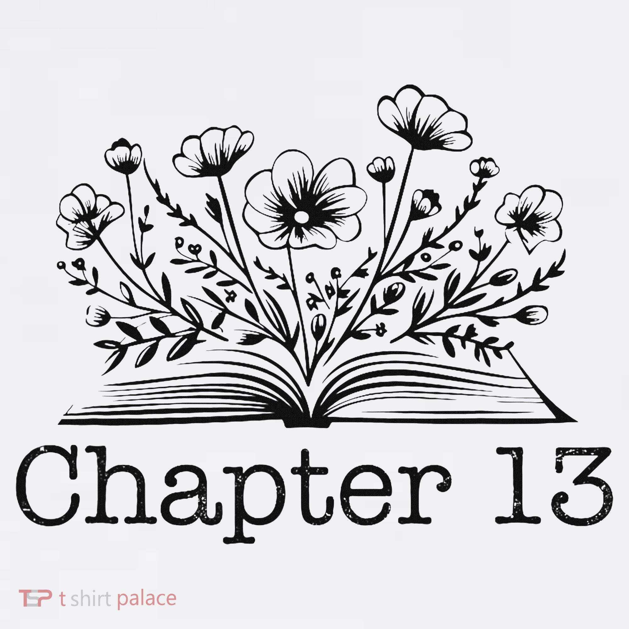 Cute 13th Birthday Chapter 13 Nager Book Lover Women's Hoodie