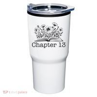 Cute 13th Birthday Chapter 13 Nager Book Lover Tumbler thumb 0