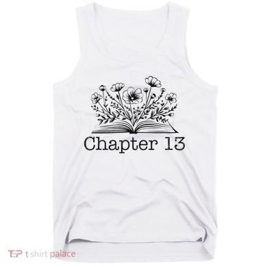 Cute 13th Birthday Chapter 13 Nager Book Lover Tank Top