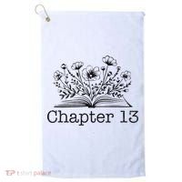 Cute 13th Birthday Chapter 13 Nager Book Lover Golf Towel thumb 0