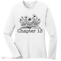Cute 13th Birthday Chapter 13 Nager Book Lover Women's Long Sleeve Shirt thumb 0