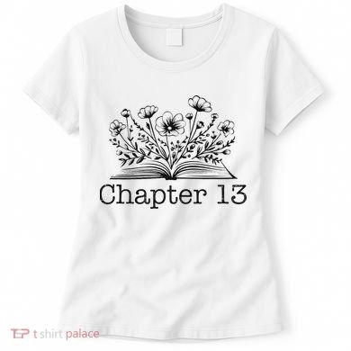 Cute 13th Birthday Chapter 13 Nager Book Lover Women's T-Shirt