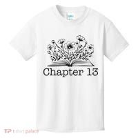 Cute 13th Birthday Chapter 13 Nager Book Lover Kids T-Shirt thumb 0