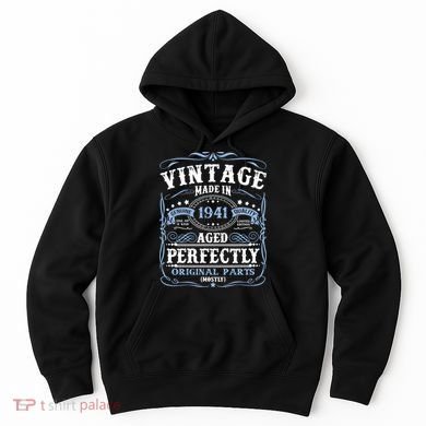 Classic 1941 Birthday Gift Hoodie