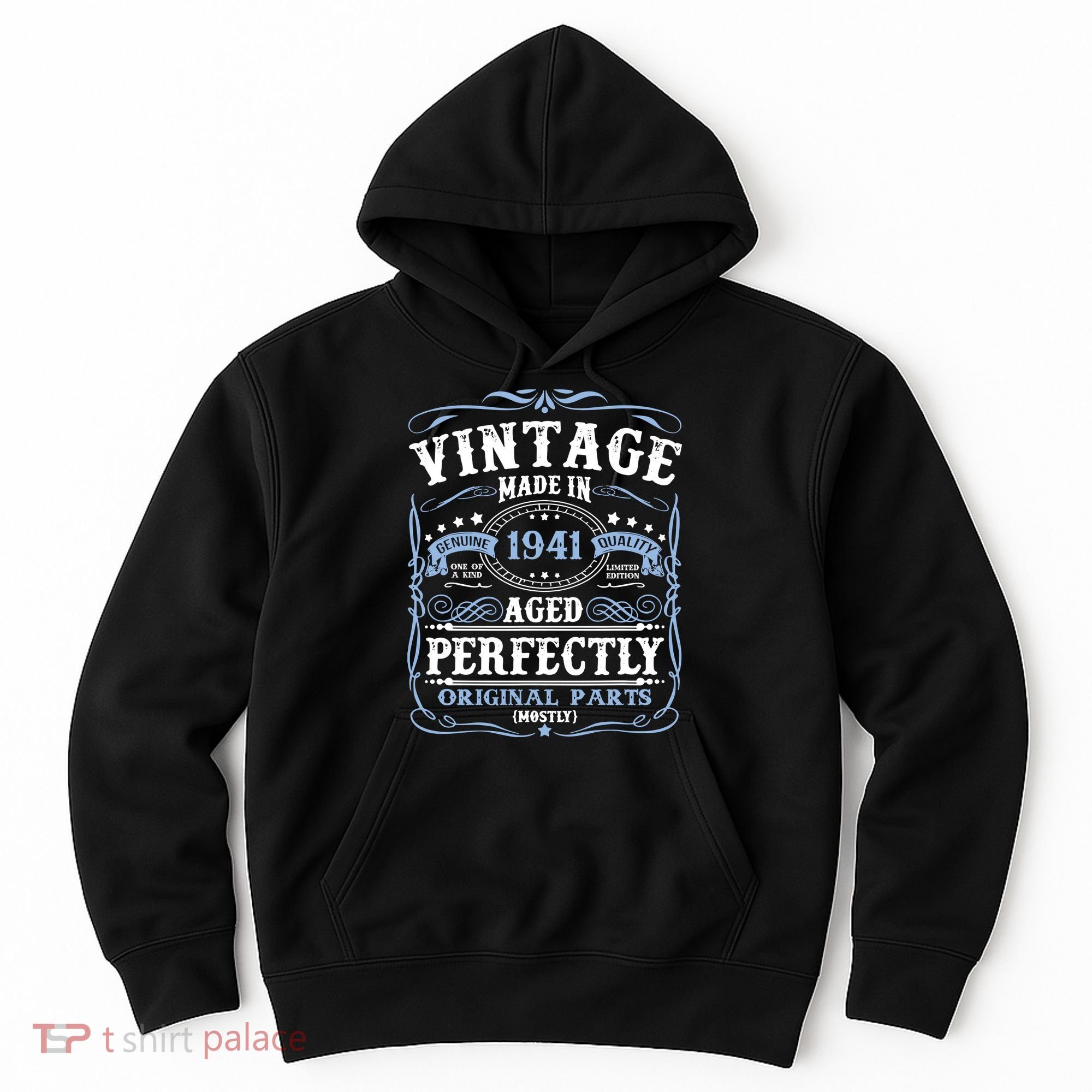 Classic 1941 Birthday Gift Hoodie