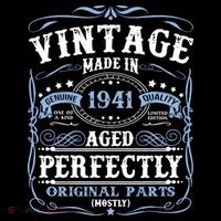 Classic 1941 Birthday Gift Long Sleeve Shirt thumb 2