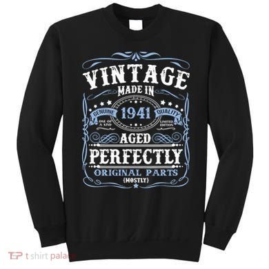 Classic 1941 Birthday Gift Sweatshirt