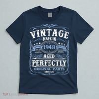 Classic 1948 Birthday Gift T-Shirt thumb 5