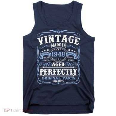 Classic 1948 Birthday Gift Tank Top