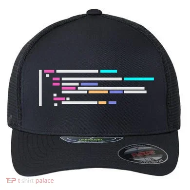 Code #1 Flexfit Unipanel Trucker Cap