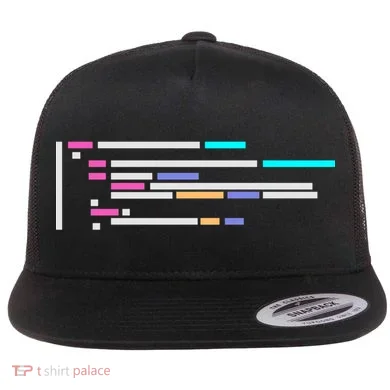 Code #1 Flat Bill Trucker Hat