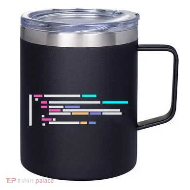Code #1 12oz Stainless Steel Coffee Mug