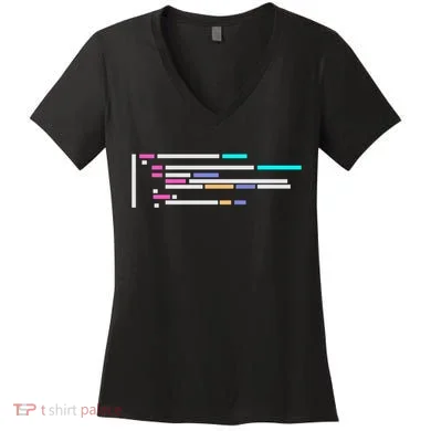 Code #1 Women's V-Neck T-Shirt