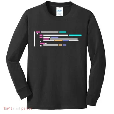 Code #1 Kids Long Sleeve Shirt