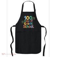 Celebrate 100 Days Of Grade School Funny Apron thumb 0